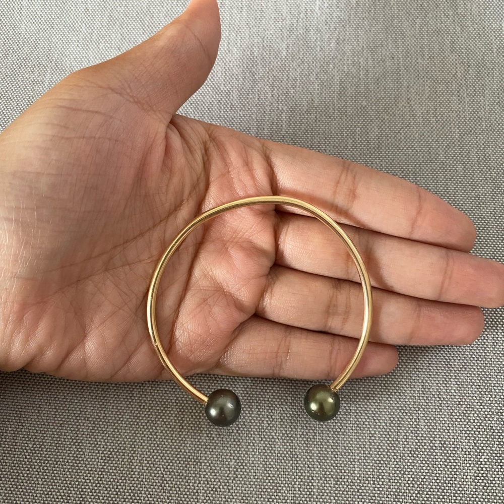 Double Tahitian Pearl Cuff